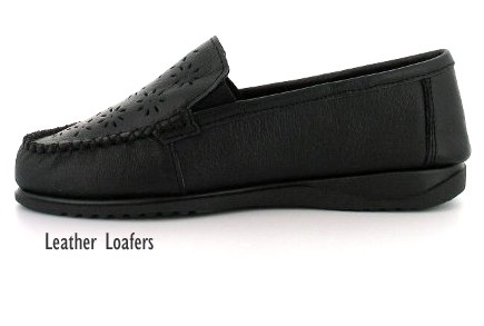 soft leather loafers for women