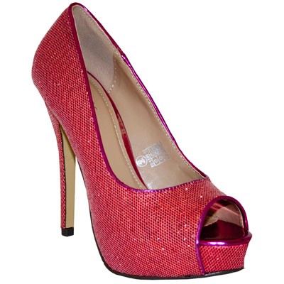 Nine West Red Platform Shoe for Women