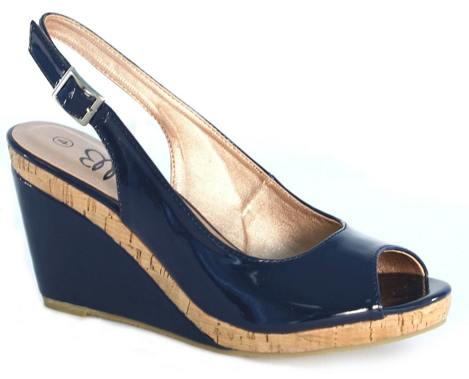 nude peep toe slingback