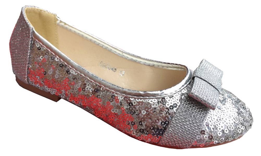 sparkly ballerina pumps