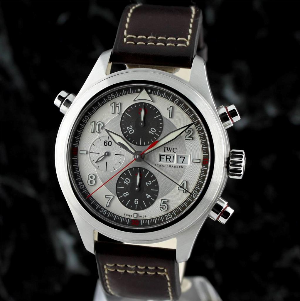 iwc spitfire double chronograph