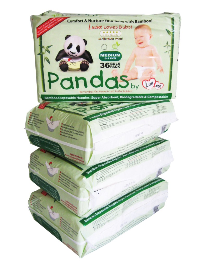 Bamboo Disposable Nappies Nappy Diapers Pampers Baby & Toddler New
