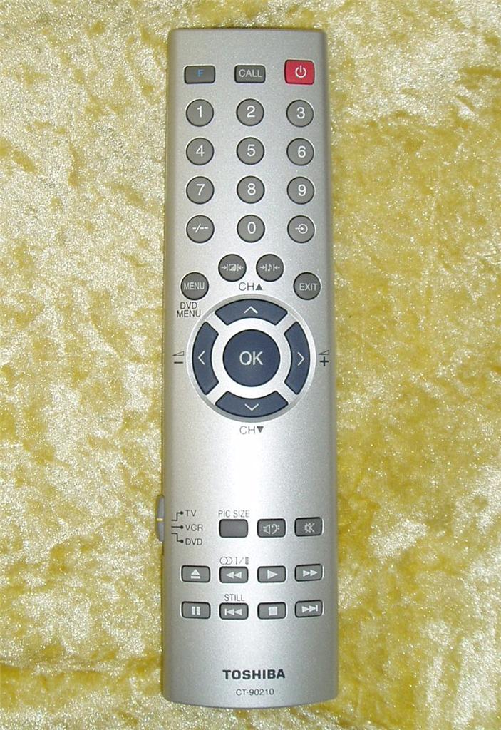 Toshiba Remote Control CT90210 32WL58A 32WL58E 32WL58T 37WL58A