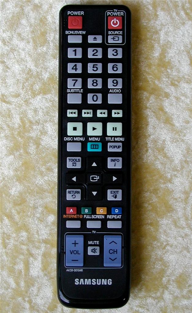 Samsung Remote Control AK59 00104R FOR BLU RAY DVD eBay