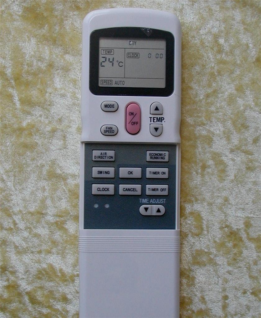 Kelvinator Air Conditioner Manual Remote