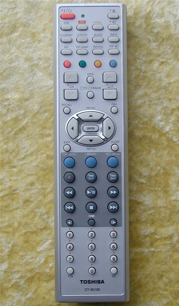 Toshiba Remote Control Ct 90195 for Toshiba High Definition Set Top Box