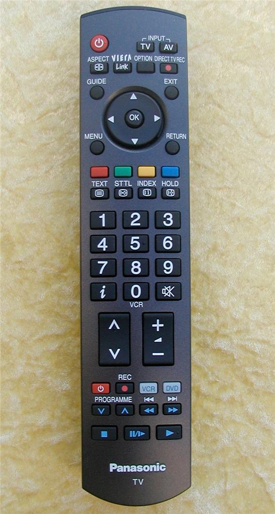 Panasonic Remote EUR7737Z60 Replace N2QAYB000228 TX37LXD80A