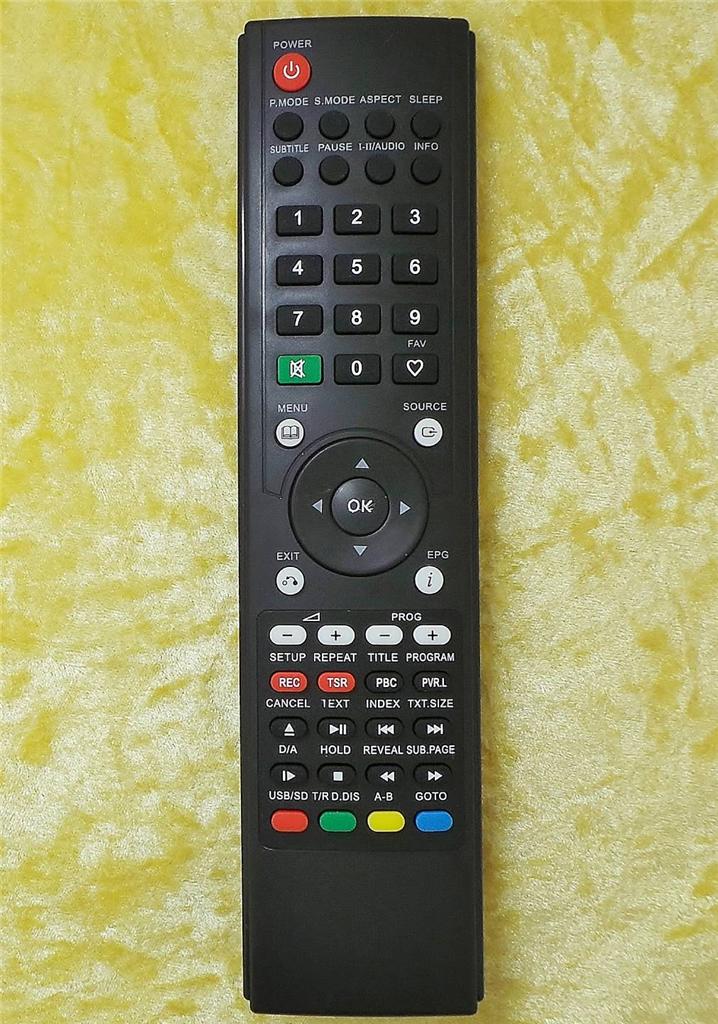 REPLACEMENT Soniq Remote Control QT160 L32V12AAU L60U11AAU