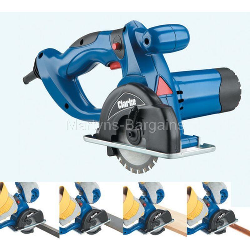 Clarke CMSF110 Multi Purpose Circular Saw. 500W, 230V motor. eBay