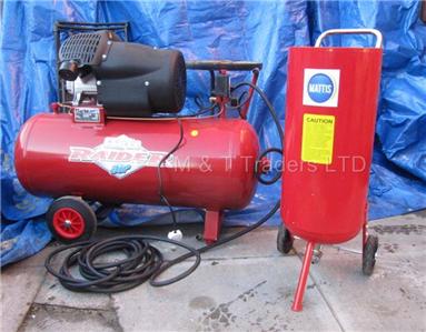 sand compressor pot blast airline 10g blasting ra ra10