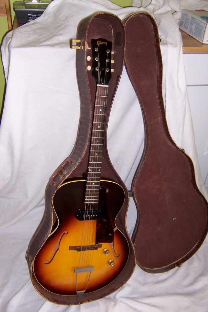 VINTAGE GIBSON GUITAR ES-125T, 1965 ACOUSTIC/ELECTRIC