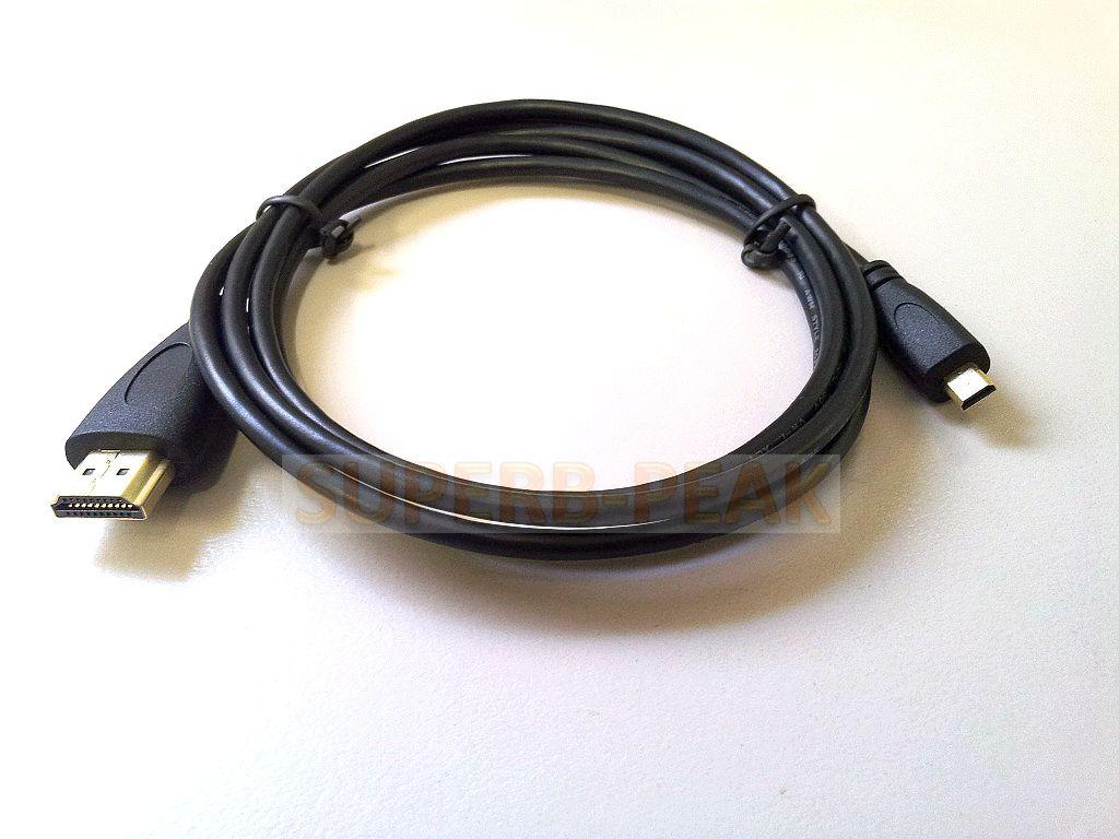 Micro HDMI TV Cable For ASUS E200HA Zenbook UX305 UX330UA 11.6'' 13.3