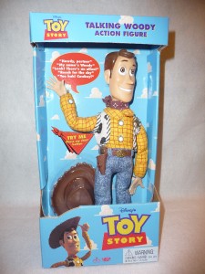 MINT - IN BOX Talking Woody Action Figure WORKING - Original Toy Story