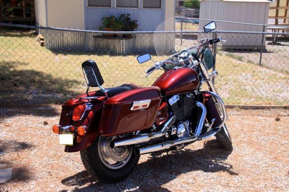 Saddlebags for honda sabre 1100 #2