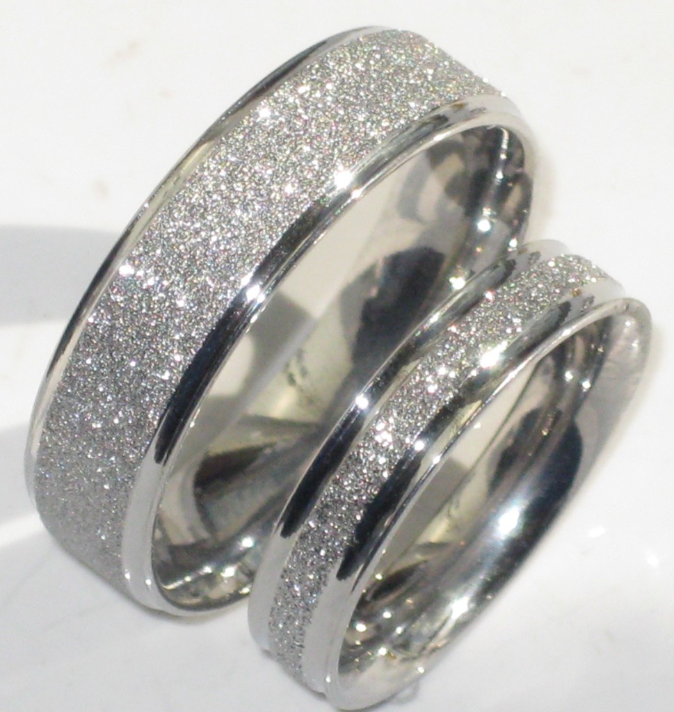 MENS-OR-WOMENS-SPARKLEBLAST-6MM-4MM-SPARKLE-WEDDING-RING-BAND-STR992 ...