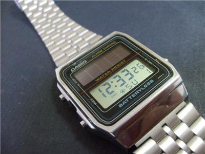 casio batteryless watch