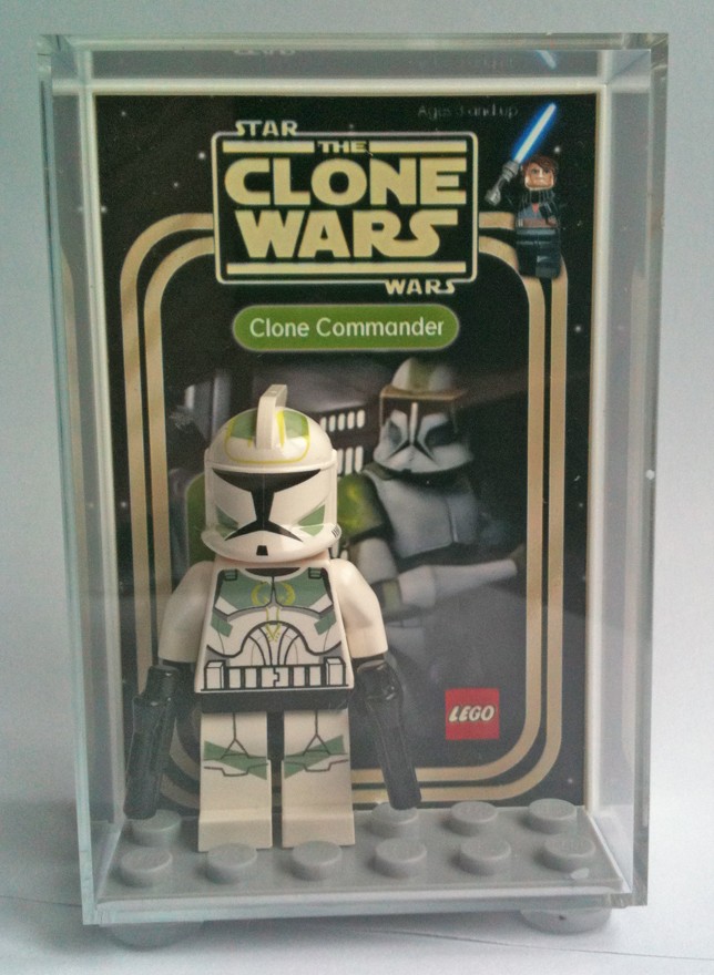 LEGO Star Wars CLONE COMMANDER In Custom Display Case eBay