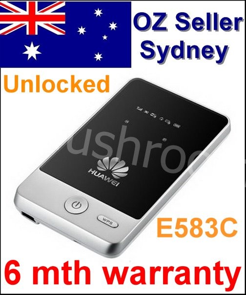 HUAWEI E583C Portable HSPA WIFI Wireless Modem Router