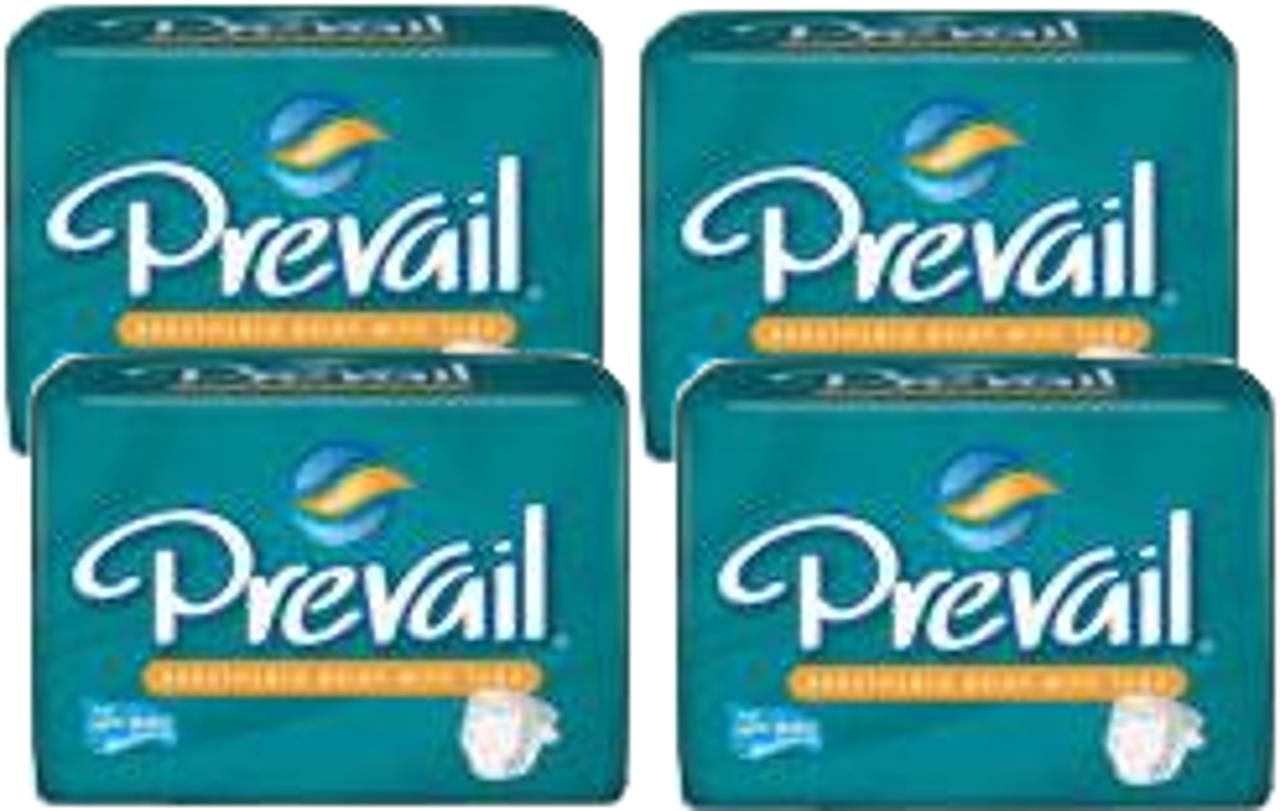 Prevail Youth Adult Brief TAB Disposable Diapers Incontinence Heavy