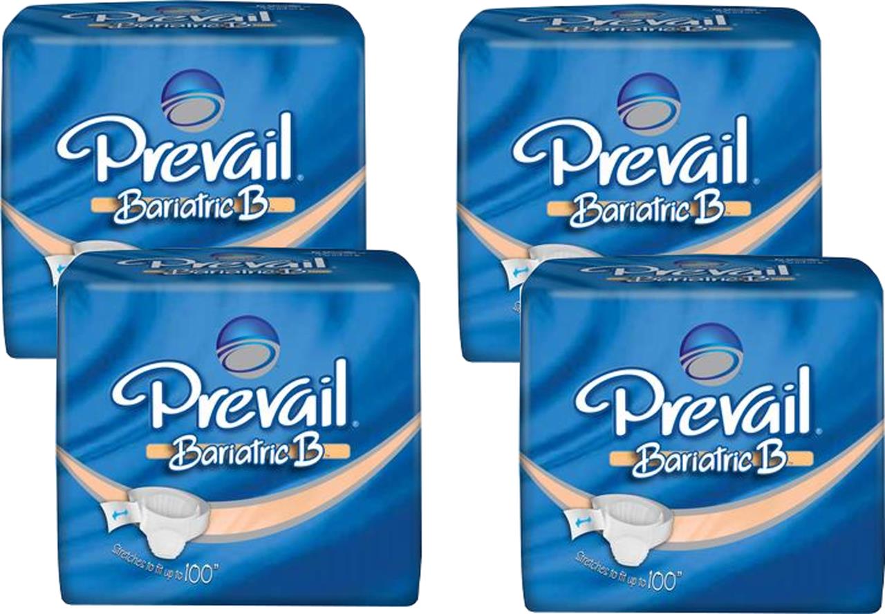 Prevail Youth Adult Brief Tab Disposable Diaper Incontinence Heavy
