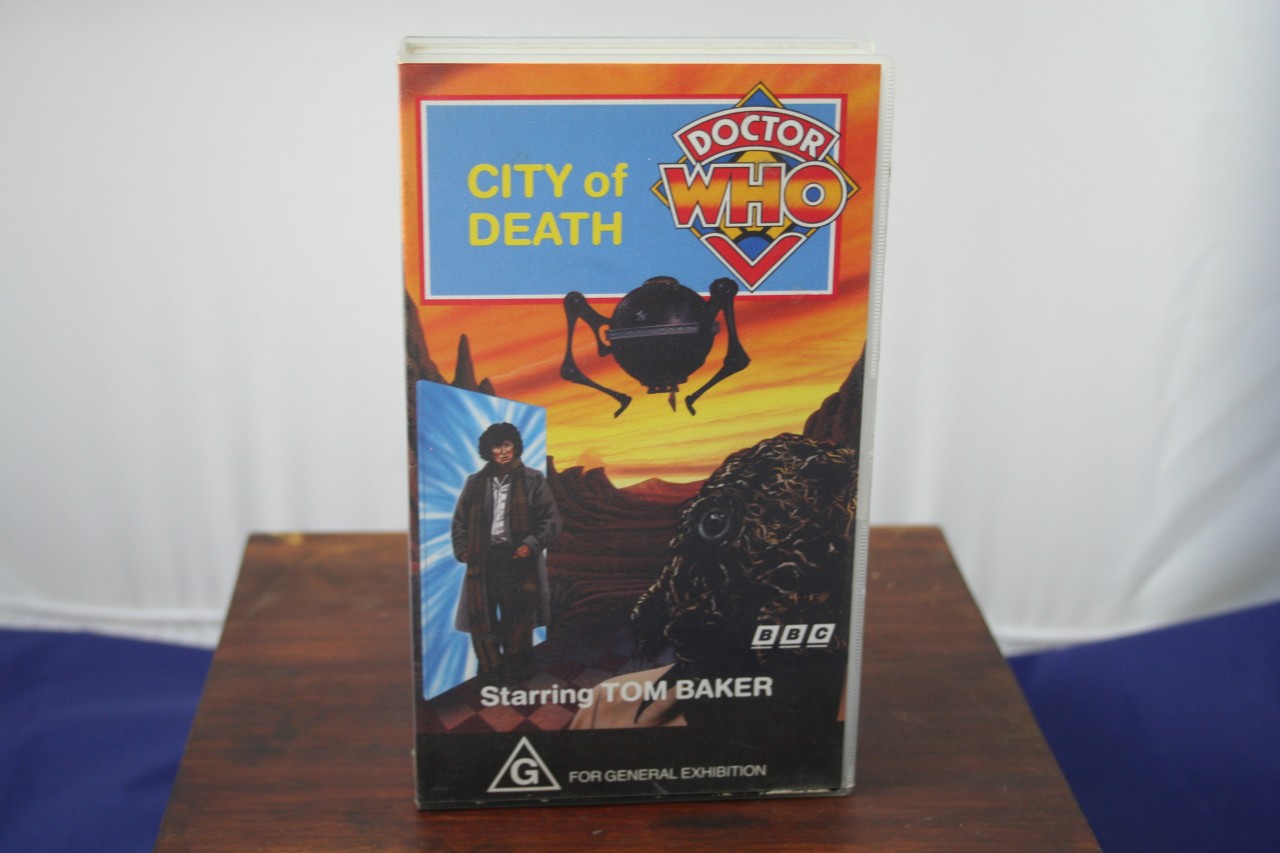 Doctor Who VHS Tom Baker City of Death Make An OFFER eBay