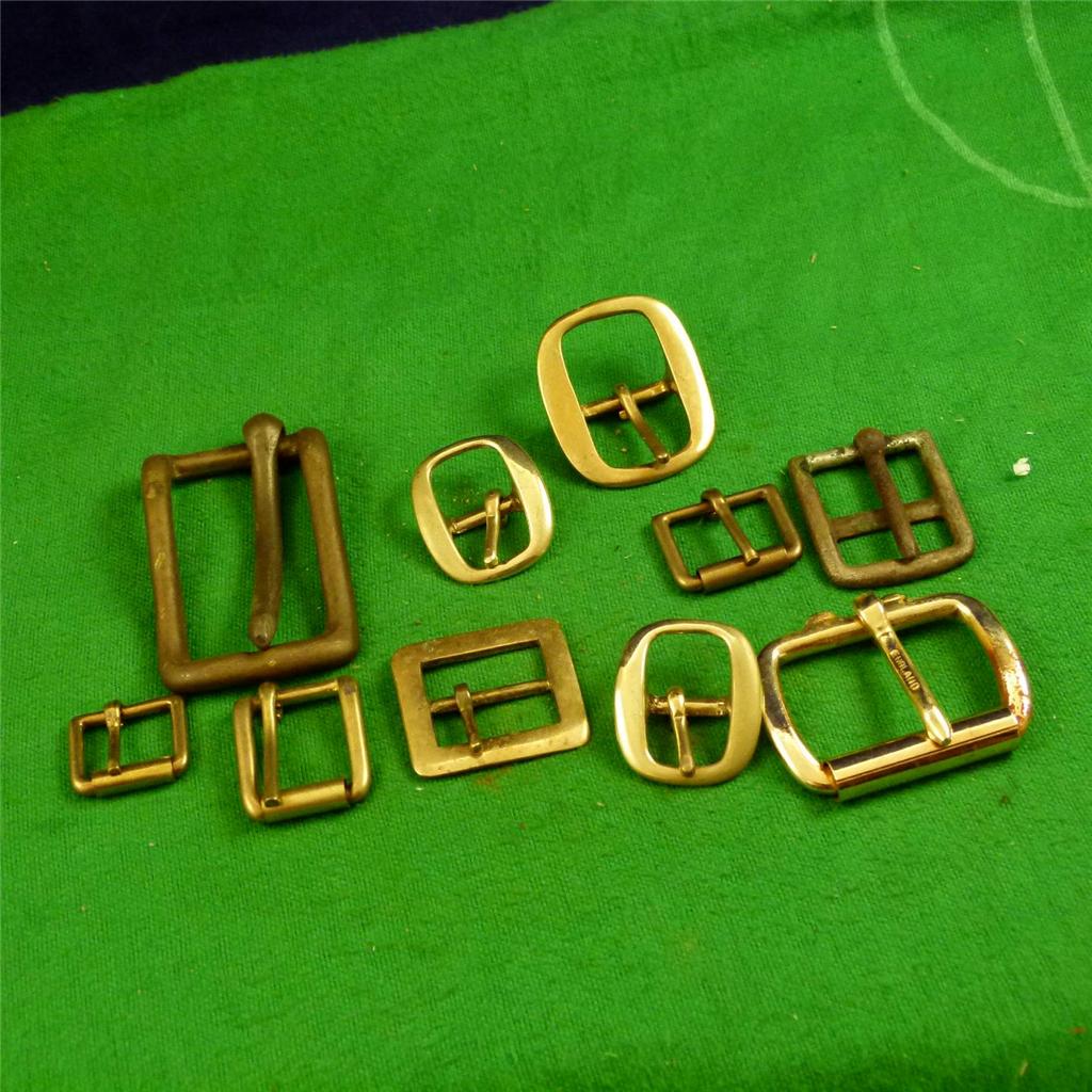 brass horse buckles