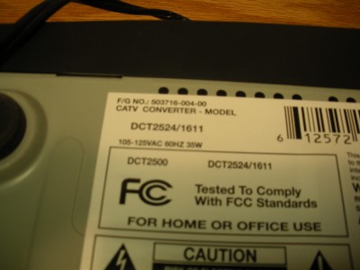 motorola dct2244 1661 service manual