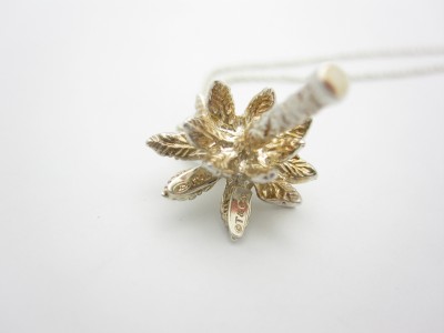 tiffany palm sterling pendant italy necklace tree silver