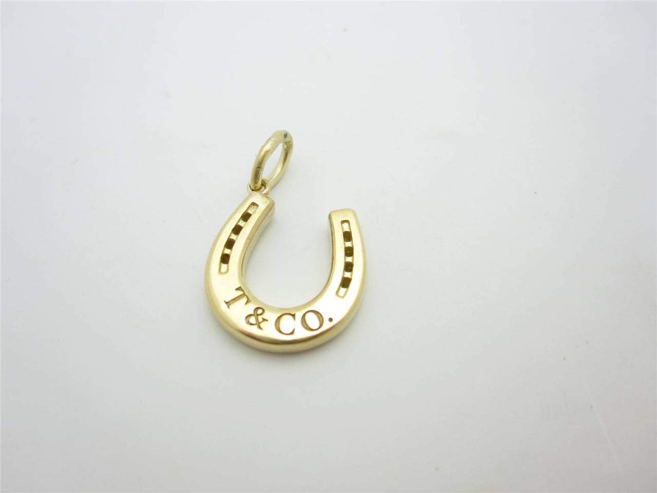 Tiffany & Co. 18k Gold Horseshoe Charm or Pendant