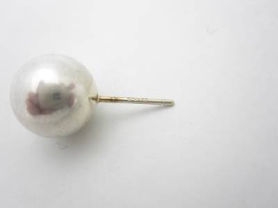 10mm tiffany ball bead sterling earrings silver
