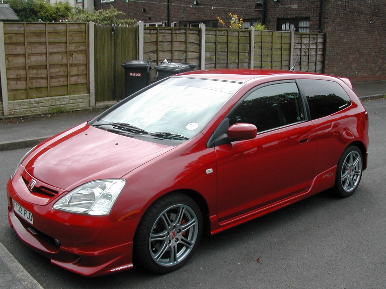 Honda civic type r 2002 front bumper #7