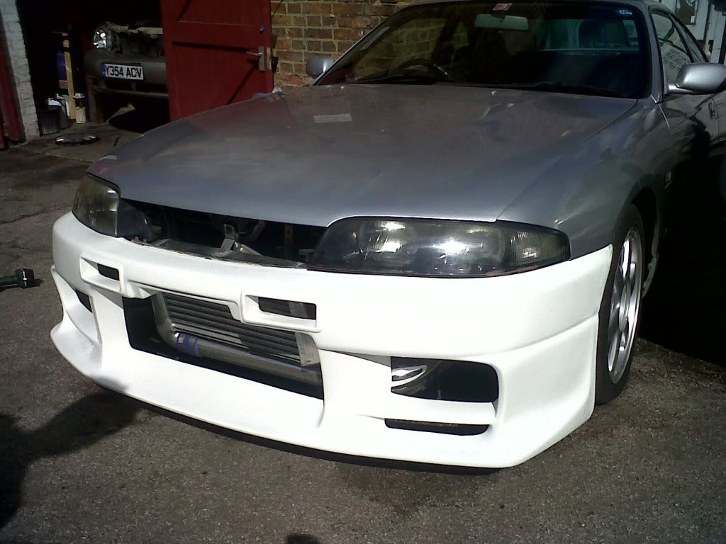 Nissan skyline r33 front bumper #7
