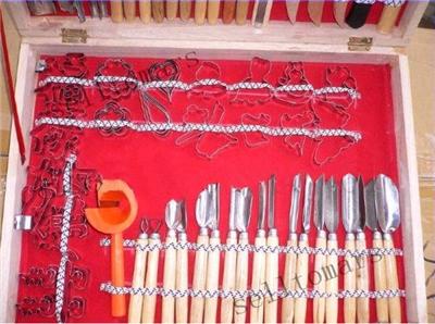 Carving Chisels on Pro 80 Pcs Vegetable Fruit Carving Chisel Tool Chef Kit