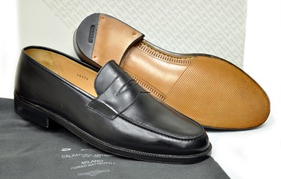 Gravati Mens Shoes on New Gravati Mens Shoes Classic Penny 16474 Black Last 537 Italy   Save