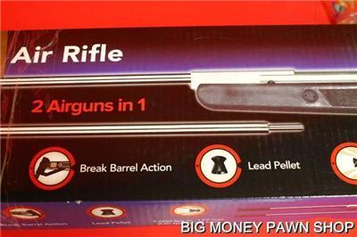 NEW BEEMAN DUAL CALIBER AIR RIFLE SILVER KODIAK X2 PELLET GUN MODEL