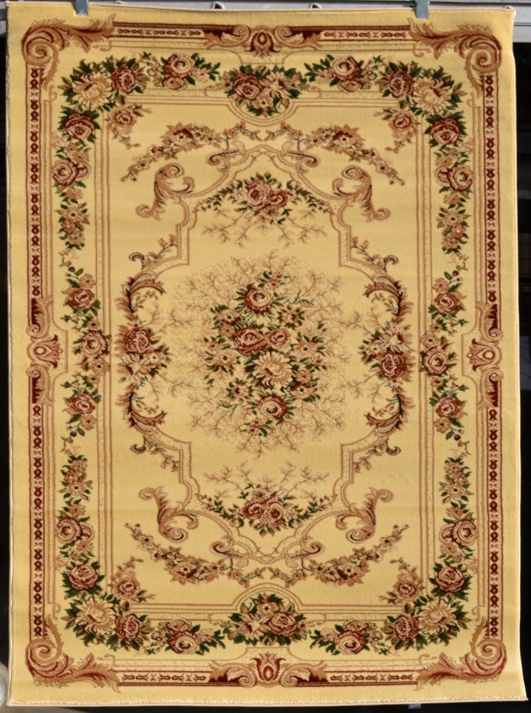 Burgundy green victorian 5x7 area rug carpet traditional balck vory