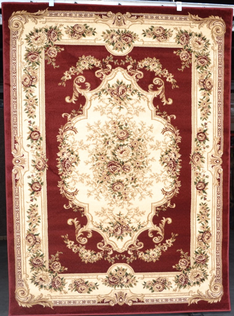 Distressed persian pattern navy blue gray soft area rug – discounted-rugs Burgundy green victorian 5x7 area rug carpet traditional balck vory