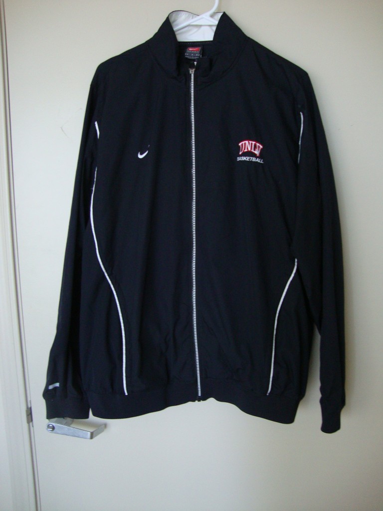 UNLV Nike Official Black Basketball Warm Up Suit Sz L eBay