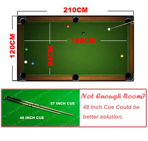 7ft Red Pool Table Snooker Billiards