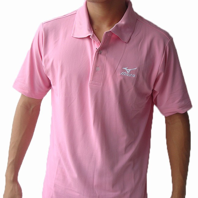 Mizuno Men's Golf Polo Shirt Cool Comfort Pink S M L XL eBay