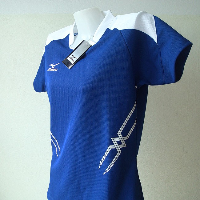 Mizuno Womens Volleyball Jersey Shirt Blue XL eBay