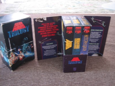 Star Wars Trilogy Vhs. Star Wars Trilogy 3 VHS Box