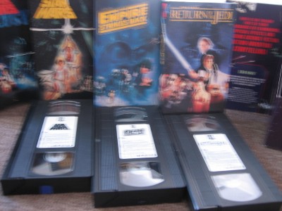 Star Wars Trilogy Vhs. Star Wars Trilogy 3 VHS Box