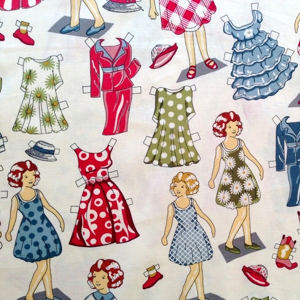 Paper Doll Fabric