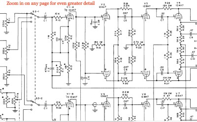 McIntosh MC240 Amplifier Owners Manual & Maintenance Service Schematic