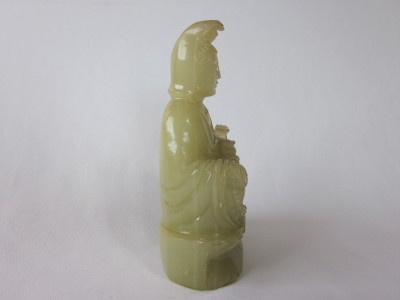 Statue Nice on Chinese Stone Buddhist Statue Kannon Nice Work 904 Ebay
