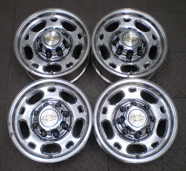 5079 CHEVY GMC 2500 3500 16" FACTORY OEM ALLOY WHEELS RIMS CHEVROLET HD