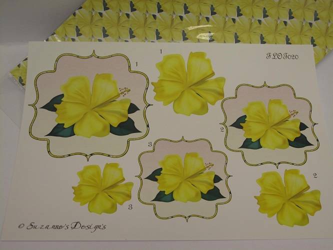 1 Decoupage y 1 Hoja de Respaldo 8 Diseños a Elegir de Artes y Oficios para Hacer Tarjetas - Imagen 4 de 9