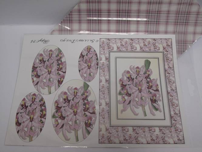 1 Decoupage y 1 Hoja de Respaldo 8 Diseños a Elegir de Artes y Oficios para Hacer Tarjetas - Imagen 2 de 9
