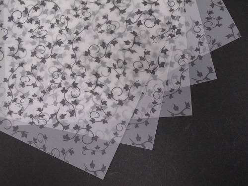 Vellum Printed Sheets 25 x A4 17 Designs to choose from, Cardmaking ...